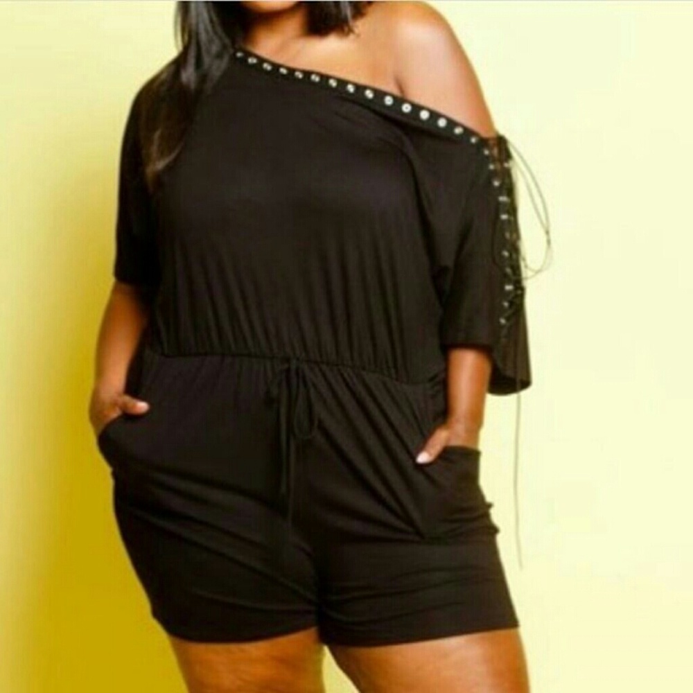 Plus Size Romper